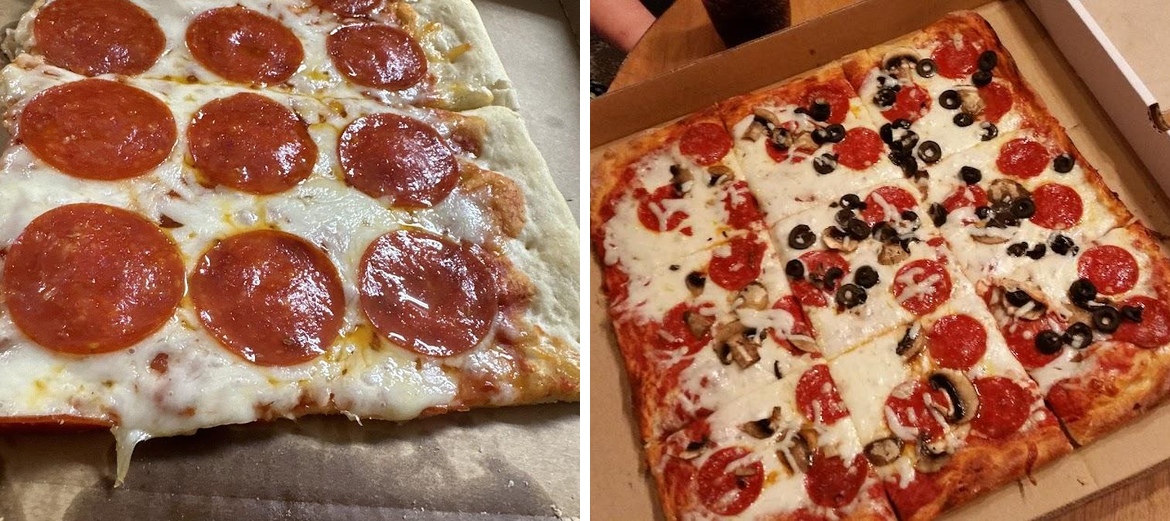 Square Pizza Menu image 1
